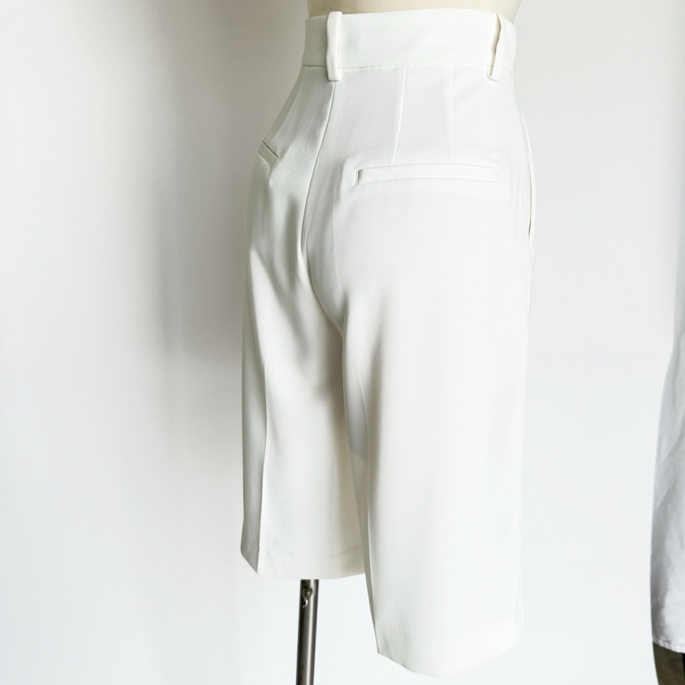 Cream Bermuda Shorts - Picture 14 of 16